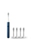 GENERIQUE EX3 brosse à dents électrique sonique Ecelen automatique Ultra sonique Rechargeable nettoyage étanche +4 têtes Bleu photo 1