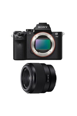 Appareil photo hybride Sony ALPHA 7 II + FE 50mm f/1.8