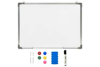 Bureau Vidaxl Tableau Blanc Magnetique Effacable A Sec Blanc 90x60 Cm Acier Darty Bureau Vidaxl Tableau Blanc Magnetique Effacable A Sec Blanc 90x60 Cm Acier Darty