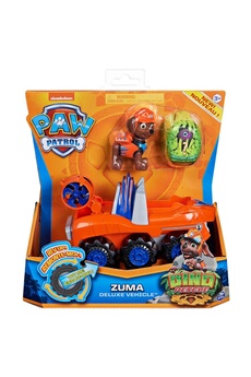 Figurine pour enfant Spin Master Spin master 6059524 - paw patrol - dino de luxe themed vehicle zuma