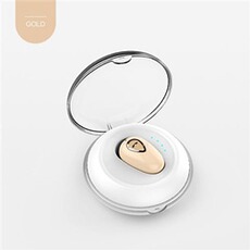 Ecouteurs GENERIQUE Casque de sport Bluetooth YX01 mini Intra-Auriculaires avec boîte de chargement d'or