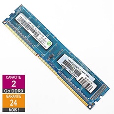Barrette Mémoire 2Go RAM DDR3 RMR1810KD58E8F DIMM PC3-10600U 1Rx8