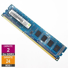 Barrette Mémoire 2Go RAM DDR3 RMR5030MM58E8F DIMM PC3-12800U 1Rx8