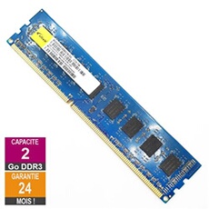 Barrette Mémoire 2Go RAM DDR3 M2X2G64CB88G7N-DG DIMM PC3-12800U 1Rx8