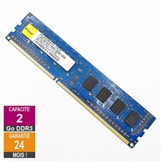 Barrette Mémoire 2Go RAM DDR3 M2F2G64CB88G4N-DI DIMM PC3-12800U 1Rx8