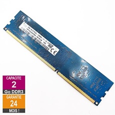 Barrette Mémoire 2Go RAM DDR3 HMT425U6AFR6A-PB DIMM PC3L-12800U 1Rx16