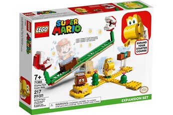Figurine pour enfant Lego Lego - mario - 71365 - ensemble d'extension la balance de la plante piranha