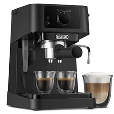 De'Longhi Stilosa EC235.BK - Machine à café avec mousseur à lait - 15 bar - noir