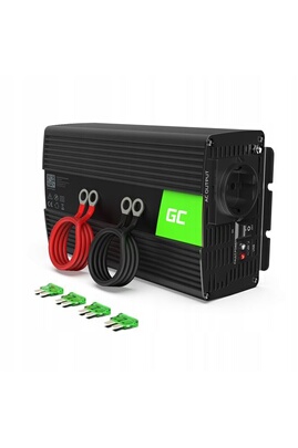 Convertisseur de tension Green Cell ® 1000W/2000W Modifiée Sinus  Convertisseur de Tension DC 12V AC 220V/230V Power Inverter sinusoïdale,  Onduleur Transformateur avec Connection USB