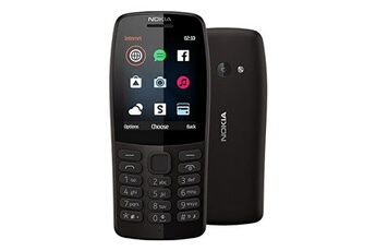 Téléphone portable Nokia Nokia 210 16go noir dual sim