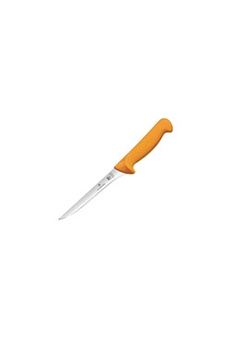 couteau swibo couteau inox à désosser flexible (l)165 mm, jaune