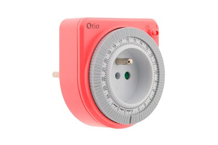 Thermostat et programmateur de température Otio Programmateur mécanique rose - otio
