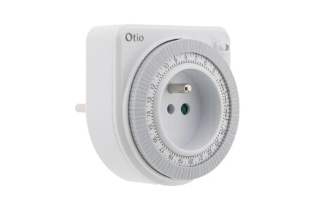 Thermostat et programmateur de température Otio Programmateur mécanique blanc - otio