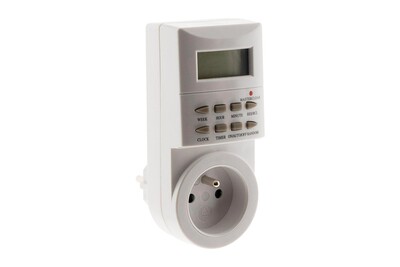 Thermostat et programmateur de chauffage Zenitech Programmateur-hebdomadaire digital 49 programmes