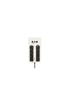 Onduleur Eaton Onduleur/Multiprise/Parafoudre 3S 700 DIN - Off-line UPS - 3S700D - 700VA (8 prises DIN, 2 ports de charge USB) - Noir&Blanc