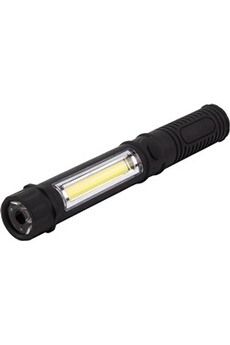 lampe torche (standard) pas de marque ansmann 1600-0110 hycell lumière d'inspection lampe d'atelier led (3x aaa piles), plastique, noir