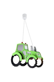 suspension elobra eec a++, suspension tracteur - bois 2 ampoules [classe énergétique a++]