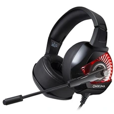 Casque audio GENERIQUE Casque audio jeu ONIKUMA K6 filaire à réduction bruit stéréo - Noir