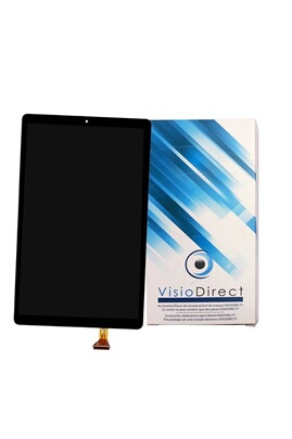 Accessoires Tablette VISIODIRECT Ecran complet compatible avec SAMSUNG Tab  A 10.1 (2019) SM-T510 SM-T515 10.1 noir Vitre Tactile + ecran LCD