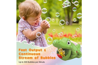 Autre jeux éducatifs et électroniques AUCUNE Souffleur de bulles dinosaures pour enfants avec 2 ensembles solution à jouets 100 ml - multicolore