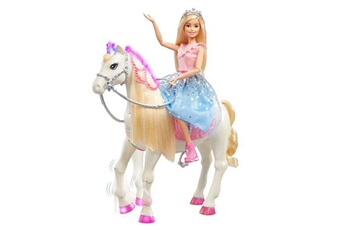Poupée Mattel Barbie princesse cheval merveilleux
