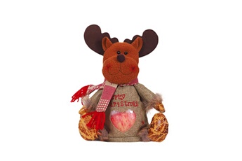 Peluche AUCUNE Noël cadeau de sac party present wrap apple candy bag decor doll - multicolore