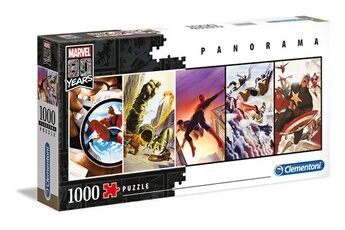 Puzzle Zkumultimedia Marvel - 80th annviersary panorama characters - puzzle 1000p