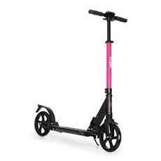 Float Trottinette roues 200 mm , roulement á billes PU ABEC 7 , poignées AS-Soft , magenta