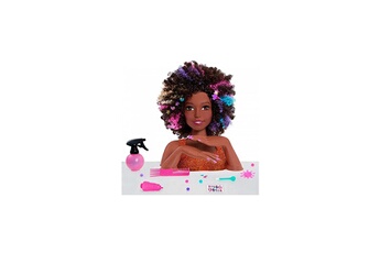 Accessoire poupée GIOCHI PREZIOSI Barbie tete a coiffer afro