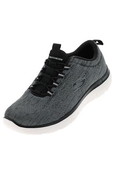 chaussures sportswear skechers chaussures running mode summits gris confort homme gris taille : 45 rèf : 47243