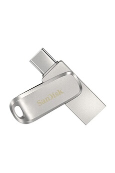 Processeur Sandisk Ultra Dual Drive Luxe USB flash drive 1000 GB USB Type-A / USB Type-C 3.2 Gen 1 (3.1 Gen 1) Stainless steel