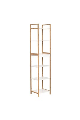 Meuble Salle De Bain Tendance Etagere 6 Niveaux H180 Cm Bambou Nuovo Darty