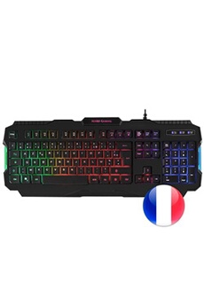 Clavier Gamer RGB MRK0FR Technologie H-Mech Antighosting, Layout Français