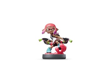 Figurine pour enfant Nintendo Amiibo splatoon - fille inkling rose néon