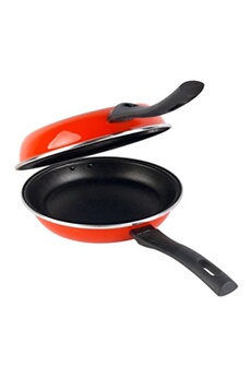 ustensile de cuisine magefesa poêle à omelette diamètre 20 cm grenat,, praga, , rouge