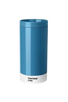 Thermos et bouteille isotherme Copenhagen.design flacon thermos To Go Pantone430 ml acier inoxydable bleu