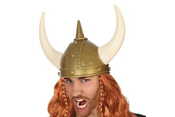 Accessoire de déguisement Euroweb Casque à cornes pour déguisement de viking accessoire deguisement