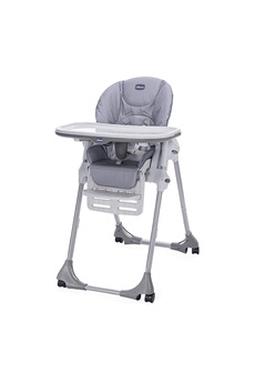 Chaises hautes et réhausseurs bébé Chicco Chicco polly easy chaise haute avec 4 roues nature