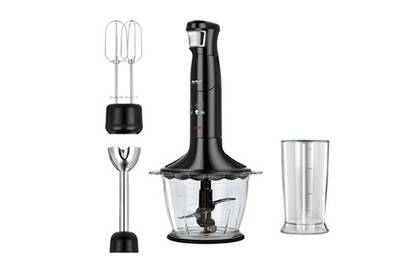 Pied mixeur Mpm Mpm mbl-29/c mélangeur à main broyeur et tiges, avec accessoires, acier pied mélangeur professionnel