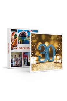 Coffret cadeau Smartbox - Joyeux anniversaire ! Pour homme 30 ans - Coffret Cadeau Multi-thèmes