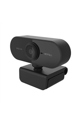 Webcam Non renseigné Webcam PC-01 HD 1080P mégapixels USB 2.0 avec micro -  Noir