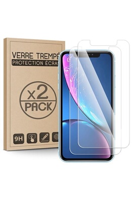 Protection d'écran pour smartphone KARYLAX Pack de 2 Verres Trempé Protection  Écran (Dureté 9H, 3D-Touch, 100% transparent) pour Smartphone Apple iPhone  11