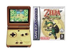 Pack Game Boy Advance SP Or + The Legend Of Zelda - The Minish Cap