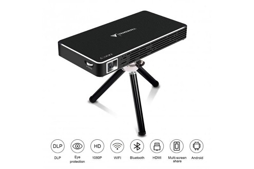 Mini video projector toumei c800s, le projecteur compact et portable