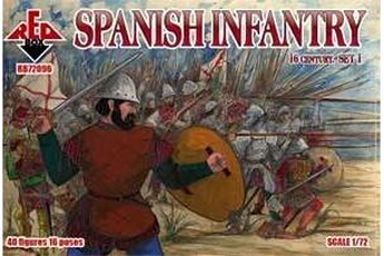 Figurine pour enfant Red Box Espagnol infanterie 16ème siècle à 1