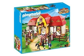 Playmobil PLAYMOBIL Playmobil - 5221 - jeu de construction - haras avec chevaux et enclos