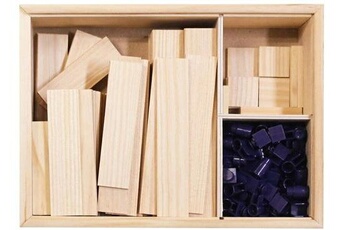 Autres jeux de construction Kapla Tomtect - boite 190 pièces plastique,bois massif - ttt-190