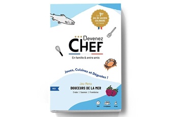 Autres jeux créatifs Devenez Chef Jeu de société culinaire - menu douceurs de la mer
