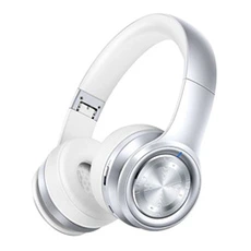 Casque audio Picun Casque HI-FI - -P26 -Argent sans Fil Bluetooth Ecouteur pour Téléphone Portable IOS Android avec Micro Support TF Carte Lecteur MP5 pour PC TV
