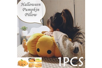 Autres jeux créatifs AUCUNE Halloween pumpkin pillow dolls poupées de décoration - jaune